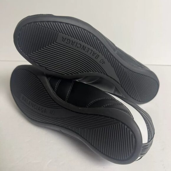 Balenciaga Mens Zen Sneaker Black/White Size EU40 US7 - Picture 5 of 6